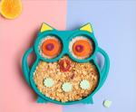 Silicone Suction Plate Set Food Feeding Bpa Free For Infants Toddlers