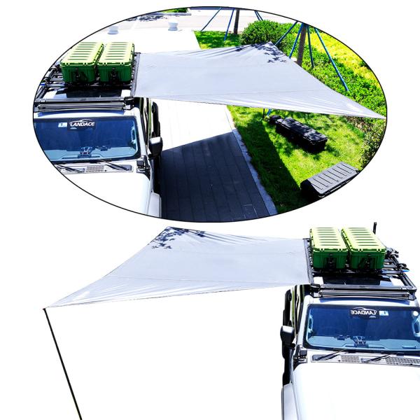 Buy cheap Universal 4WD Car Accessories Waterproof Car Side Camping Awning Tent for SUV Cars from wholesalers
