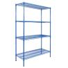 Buy cheap 3.5mm Commercial Polymer Shelving Plastic Stainless Steel Chromed Plated With Powder Coated Wire Shelf from wholesalers