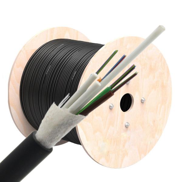 72 Core GYFTY FRP Single Jacket Dielectric Fiber Optic Cable Waterproof Non