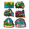 Buy cheap Custom Pvc Rubber Personalized Refrigerator Magnets Fridge Decoration from wholesalers