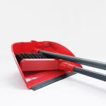 Long Handled Broom Dustpan Set Upright Standing Sweep Home Office Clean