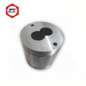 Wholesale 55mm Closed Round Germany Extruder Machine Plastic Twin Screw Barrel , Filament Extruder Machine Elements High Strength from china suppliers