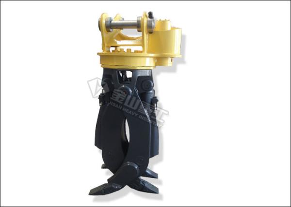 Buy cheap Big Cylinder Hydraulic Grapple Attachment For Mini Kubota Excavator KS135 from wholesalers
