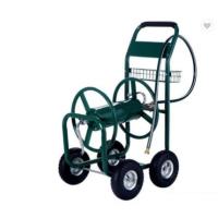 Buy cheap Portable Four-wheel Industrial Metal Garden Water Hose Reel Cart with Stainless Steel product