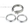 Buy cheap Ss304 3 Inch V Band Clamp 2mm Stainless Steel Exhaust Parts With Cnc Flanges from wholesalers