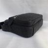 Buy cheap Authentic Real Ostrich Skin Men Small Flap Purse Genuine Exotic Leather Cross Shoulder Bag Male Casual Messenger Bag from wholesalers