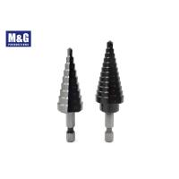 Buy cheap Hex Shank Drill Bits Straight Flute Step Drill For Metal Stainless Steel product