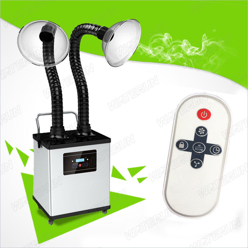 99.999% B1000D Medical Carbon Filter Fume Extractor , Smoke Purifying Filter With two arms and 200W/350W power