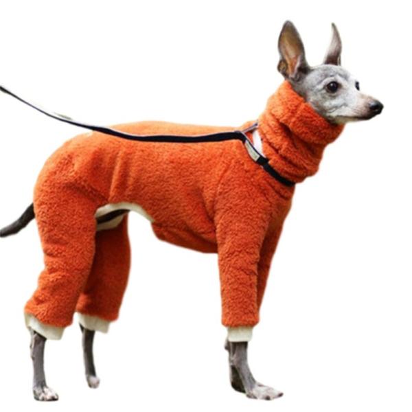 Buy cheap Double Sided Velvet Warm Dog Coats Dog Fleece Jumpsuit High Collar from wholesalers