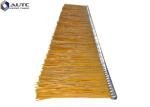 OEM Metal Channel Strip Brushes PP Steel Bristle Wire Aluminium Alloy Cleaning