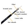 Buy cheap 24 cores GYFTY non metal with FRP fiber optic cables from wholesalers