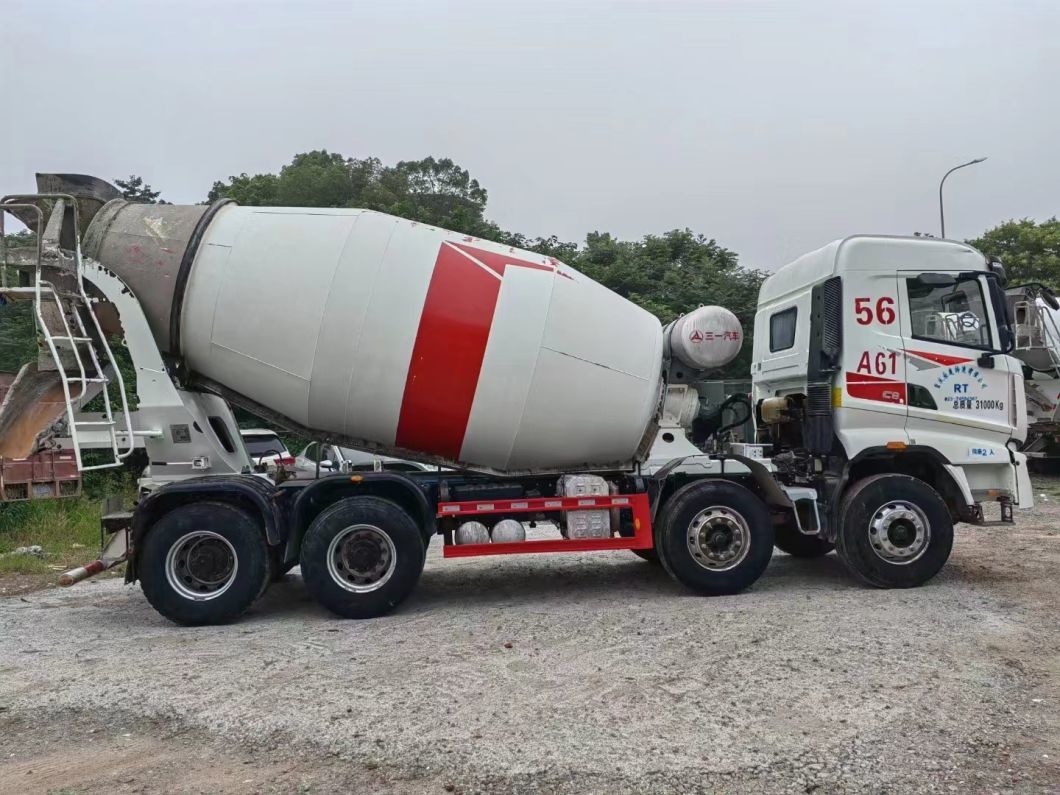 12cbm Concrete Mixer Truck Concrete Batching Plant Concrete Mixer Heavy Equipment