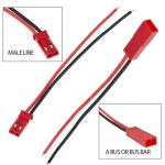 22AWG Male Female JST SYP 2 PIN Connector Wire Cable for Led Lamp Strip RC Toys