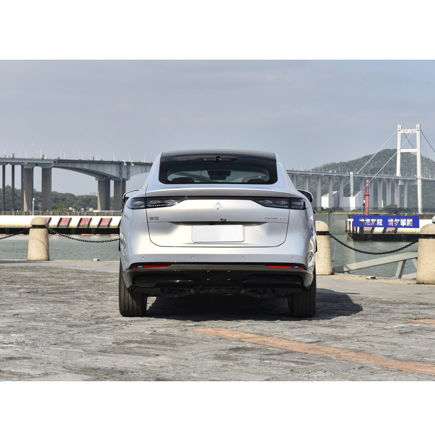 Hyper HT China Luxury Pure Electric SUV Battery Life 550km-770km Rear Gull Wing Doors