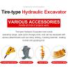 Buy cheap ZHONGMEI 7tone Wheel Excavator Construction Machinery 35km/h Wheeled Digger from wholesalers