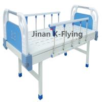 Buy cheap Steel Plate Flat Manual Nursing Bed Foldable Handshake product