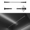 Buy cheap Suspended LED Skyline Linear Light Black White Wall Washer Stainless Steel 2835 COB LED Strip Profile from wholesalers