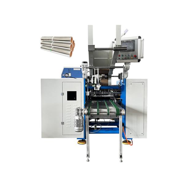 Buy cheap 2500 KG 6 Spindles Rewinding Machine for Cling Film Silicone Paper Aluminum Food Foil Roll from wholesalers