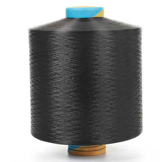 300D/96F DTY Polyester Yarn Black NIM AA