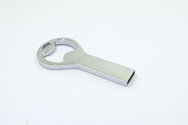 Quality Bottle Opener Shape Metal USB Stick 64GB 128GB UDP 2.0 15MB/S for sale