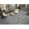 Buy cheap Black Full Body Porcelain Tile / Body Concave Kitchen Floor Porcelain Tile from wholesalers