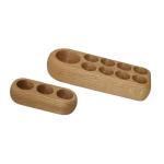 Newest Wood Essential Oil Bottle Display Stand Customized Wood base Solid Wood