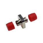 Square FC Fiber Optic Adapter Metal FC Coupler SX Single Mode