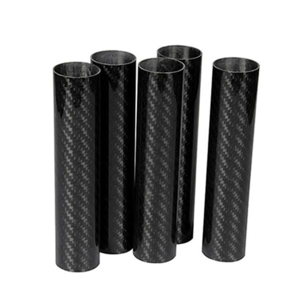 Excellent Strength And Stiffness Standard Modulus Round Carbon Fiber Tube 3K