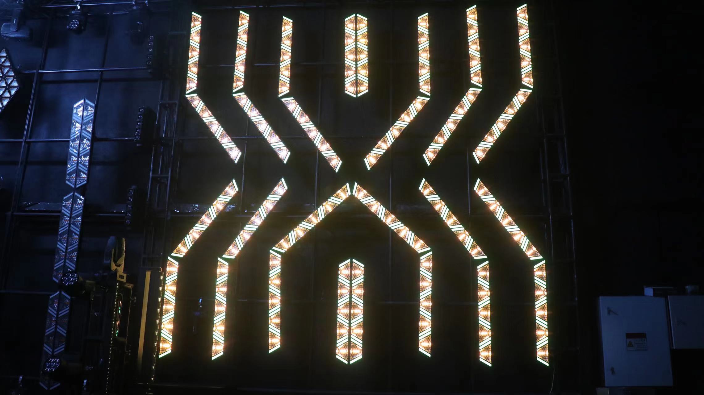 Stage Effects Light DMX 512 RGBW Color 5*60W Stage Lighting for Disco Nightclub DJ Bar