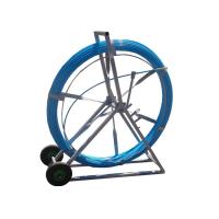 Buy cheap 14MMx300M Fiberglass Duct Rodder , Underground Cable Pulling Duct Rod product