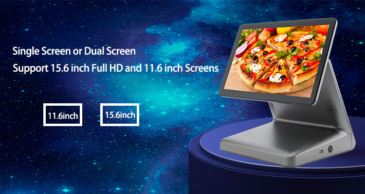Capacitive Touch Panel 15.6'' Full HD Display POS System for Plastic Metal Android Win OS