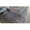 Buy cheap Warehouse Metal Storage Cage Wire Mesh Gitterbox Pallet Rack 500kg Capacity from wholesalers