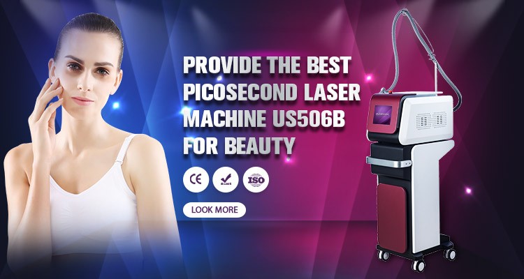 755nm Picosecond ND YAG Laser Tattoo Removal Machine Up To 800mj Pulse Energy