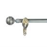 Buy cheap 0.6mm Thickness Iron Curtain Rod Arabic Muslim Finial Style with curtain rod accessories from wholesalers