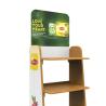 Buy cheap Customized Wooden Laminated Display Rack For Commercial Supermarkets Display Tea Drinks from wholesalers
