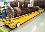 Steel Industry Automatic Transfer Carriage Rail Guided Powered Trolley With