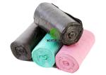 Kitchen / Bedroom Pe Garbage Bag , Lightweight Rolled Biodegradable Trash Bags