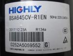 R134a 50HZ high quality refrigeration hitachi rotary compressor BSA645CV