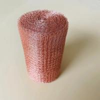 Buy cheap Corrosion Resistance Copper Mesh Rats Knitting Customized Hole Size product