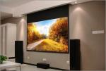 70“ Motorized Cinema Projection Screens / projector screen ceiling mount