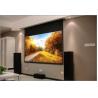 Buy cheap 70“ Motorized Cinema Projection Screens / projector screen ceiling mount from wholesalers