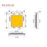Buy cheap 200W 300W 500W Bridgelux Led Chip White for Outdoor Floodlight Streetlight from wholesalers