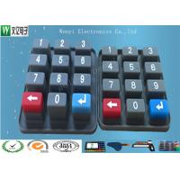 Buy cheap Eco Friendly Waterproof Custom Silicone  Rubber Keypad  With Carbon Pill product