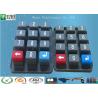 Buy cheap Eco Friendly Waterproof Custom Silicone Rubber Keypad With Carbon Pill from wholesalers