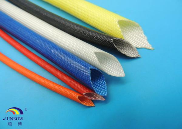 Buy cheap 0.5-45mm White Saturated Insulation Acrylic Fiberglass Sleeving for Special Lamps 2500V from wholesalers