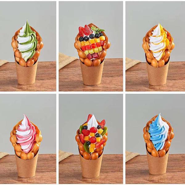 Food Grade Potato Chips Food Packaging Boxes Wholesale Kraft Cardboard Take Away / to Go Boxes French Fry Box for Restaurant/Waffle Box