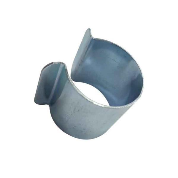 Buy cheap Agriculture Poly Tunnel Blueberry Greenhouse Accessories 20 25 32 48 60 Arch Hoop Pipe Film Locking Omega Metal Clamp from wholesalers