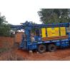 Buy cheap 400m DTH hydraulic CRAWLER WATER WELL DRILLING RIG machine portable water well drilling rigs deep water well borehole from wholesalers