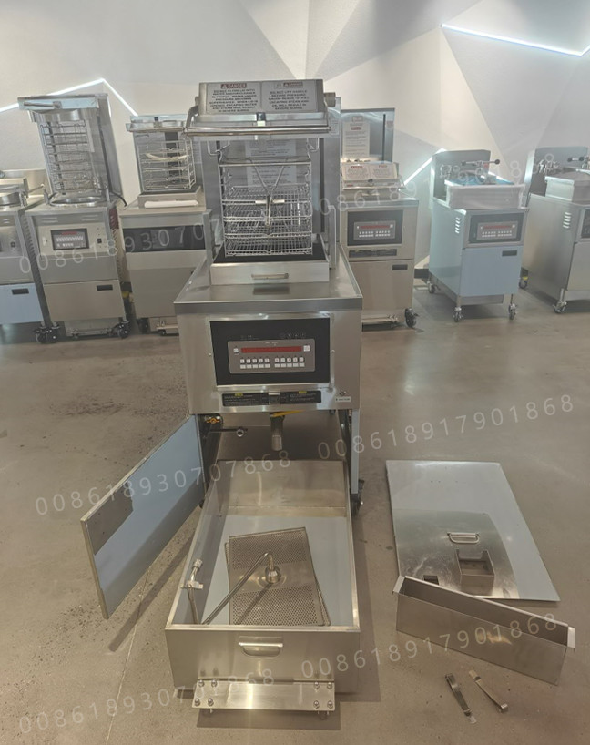 PFG-5910 8 Head 55L 220V Gas Chicken Pressure Fryer (CE ,Manufacturer)